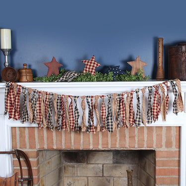Liberty Fabric Ties Garland Garland GR610001 - The Fox Decor